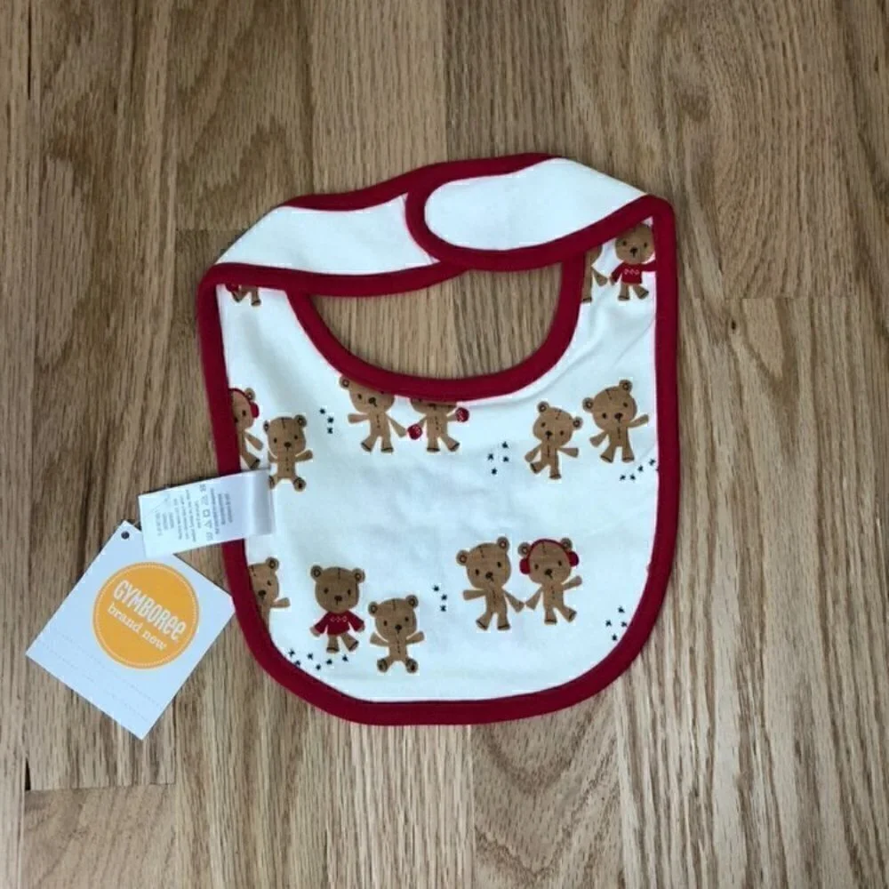 Gymboree Joy Hope Love Bib NWT Christmas